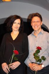Regina Hilber (2. Preis) und Udo Kawasser (3. Preis)